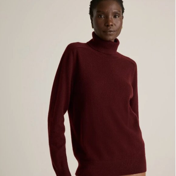 Quince Mongolian Cashmere Turtleneck Sweater (medium) - Picture 1 of 4